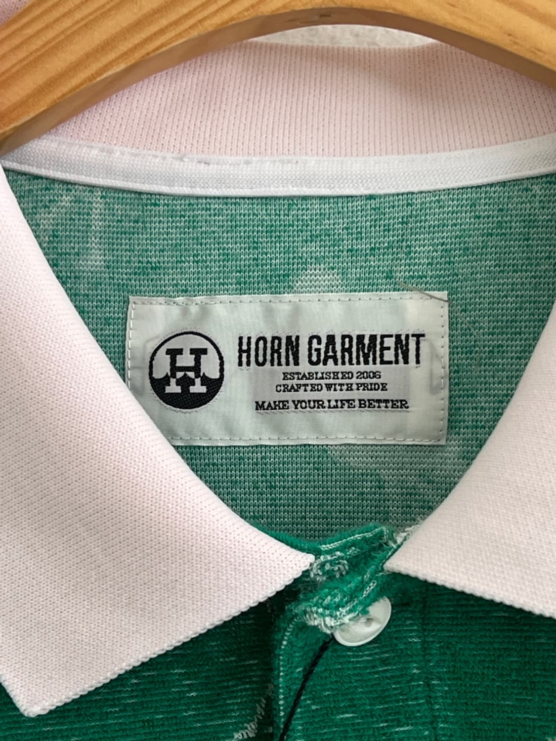 혼가먼츠 카라 반팔 티셔츠 상품이미지3