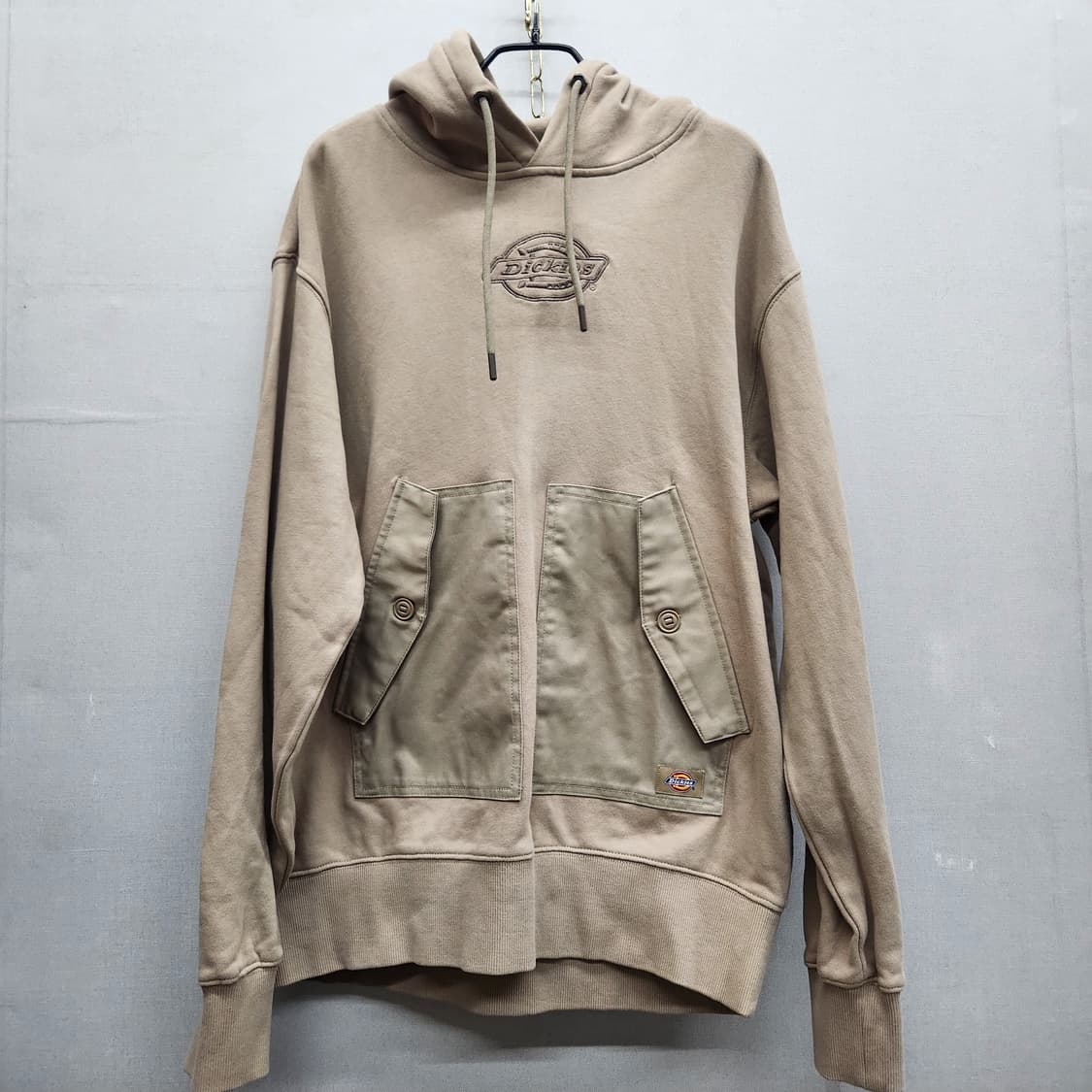 디키즈 빅로고 빈티지 카고 포켓 후드티 M(XL) 상품이미지1