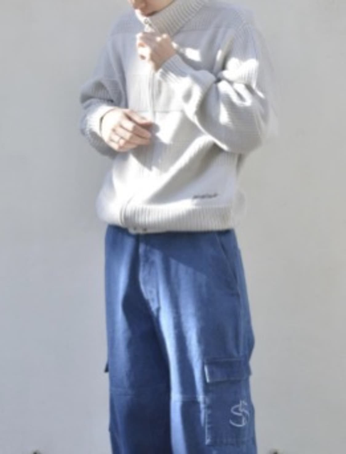 Yardsale Phantasy Knitted Cardigan Grey 상품이미지9