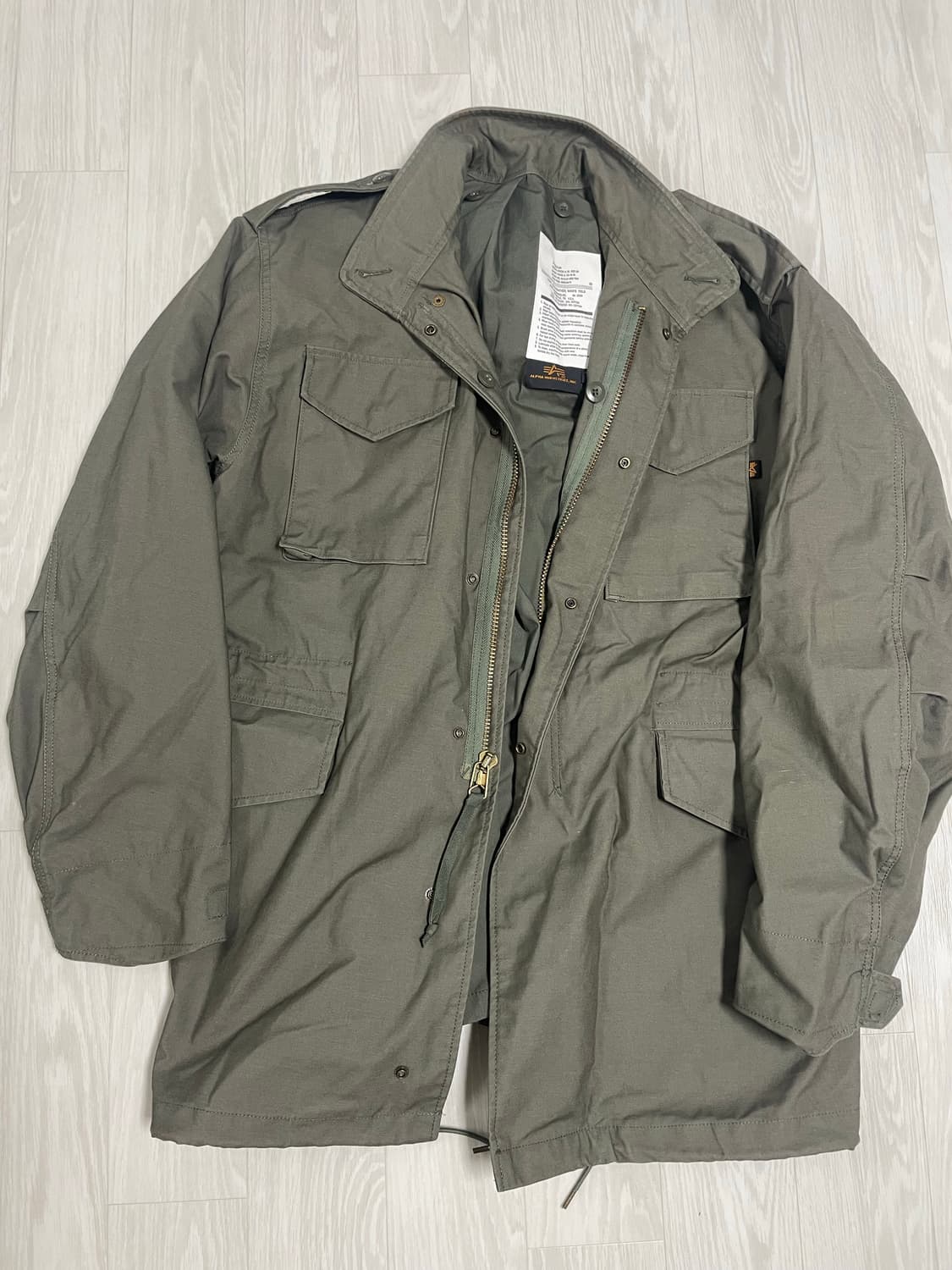 알파인더스트리 m65 필드자켓  LT 라지 105-110민트급 상품이미지1