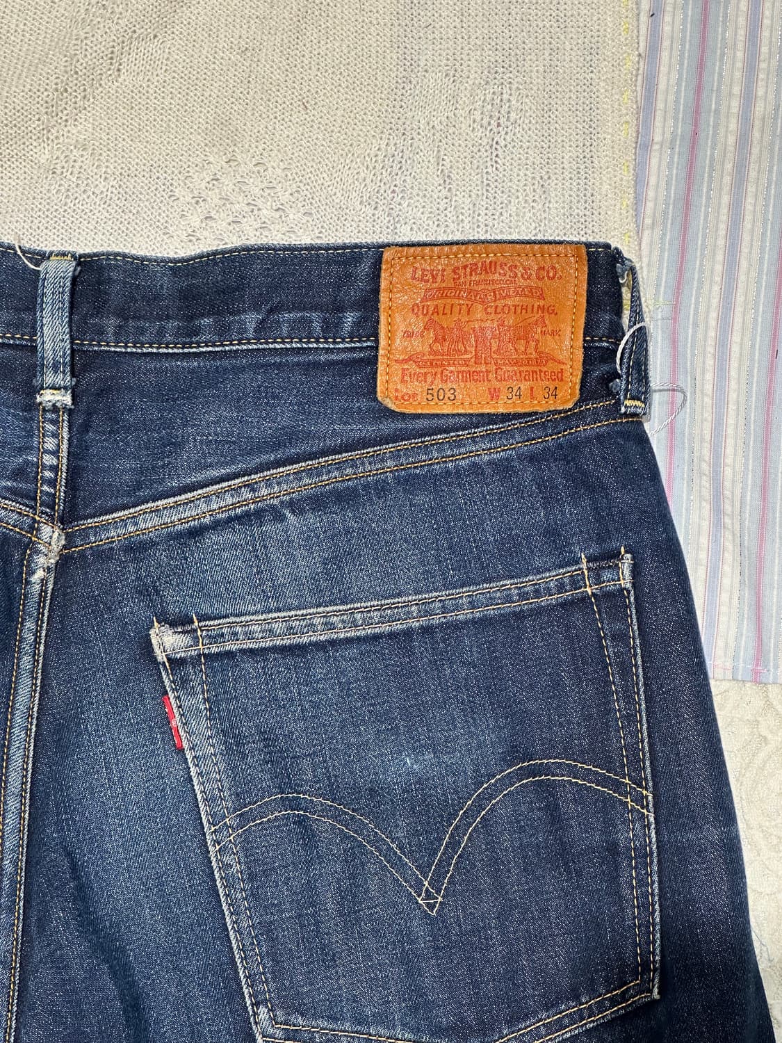 리바이스 503 진청바지 상품이미지7