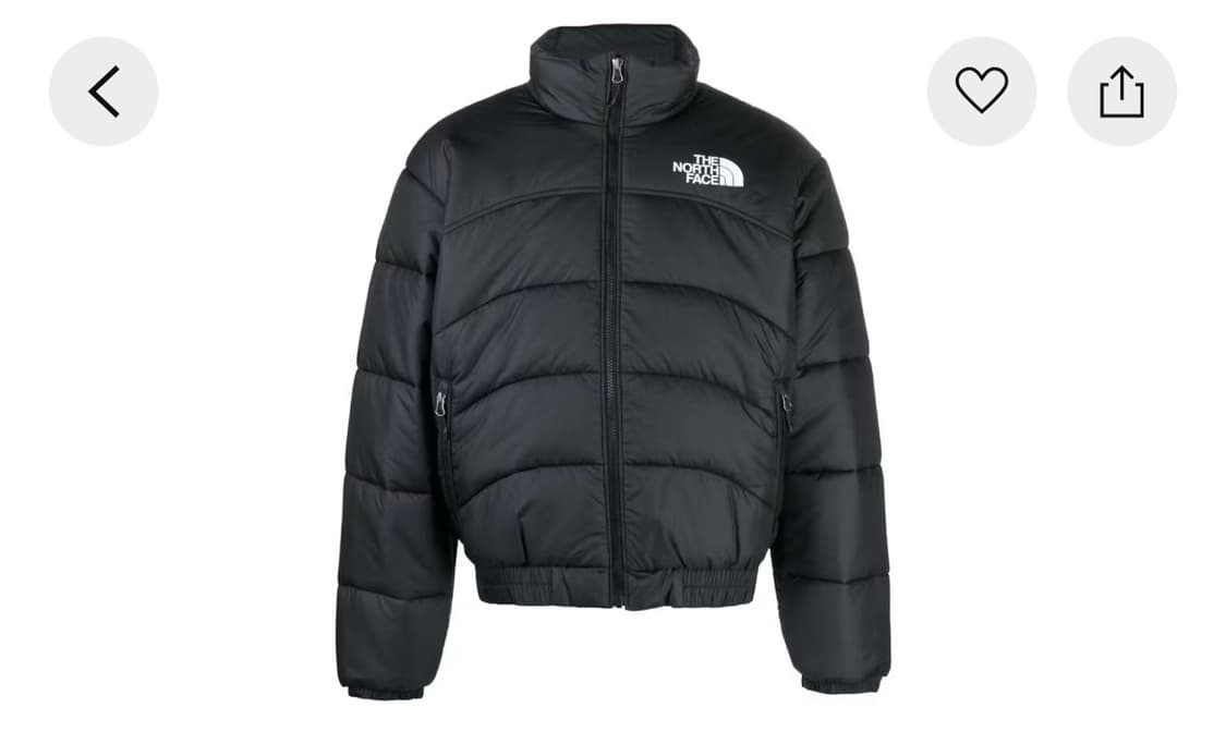 [XL] 노스페이스 RMST 눕시 패딩 블랙 상품이미지1