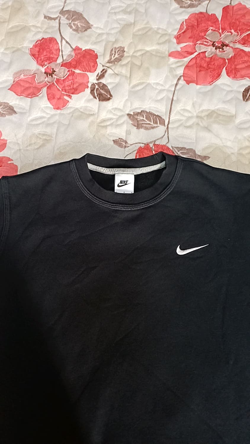 나이키 오버핏기모맨투맨 100 가슴58 기장68 상품이미지4