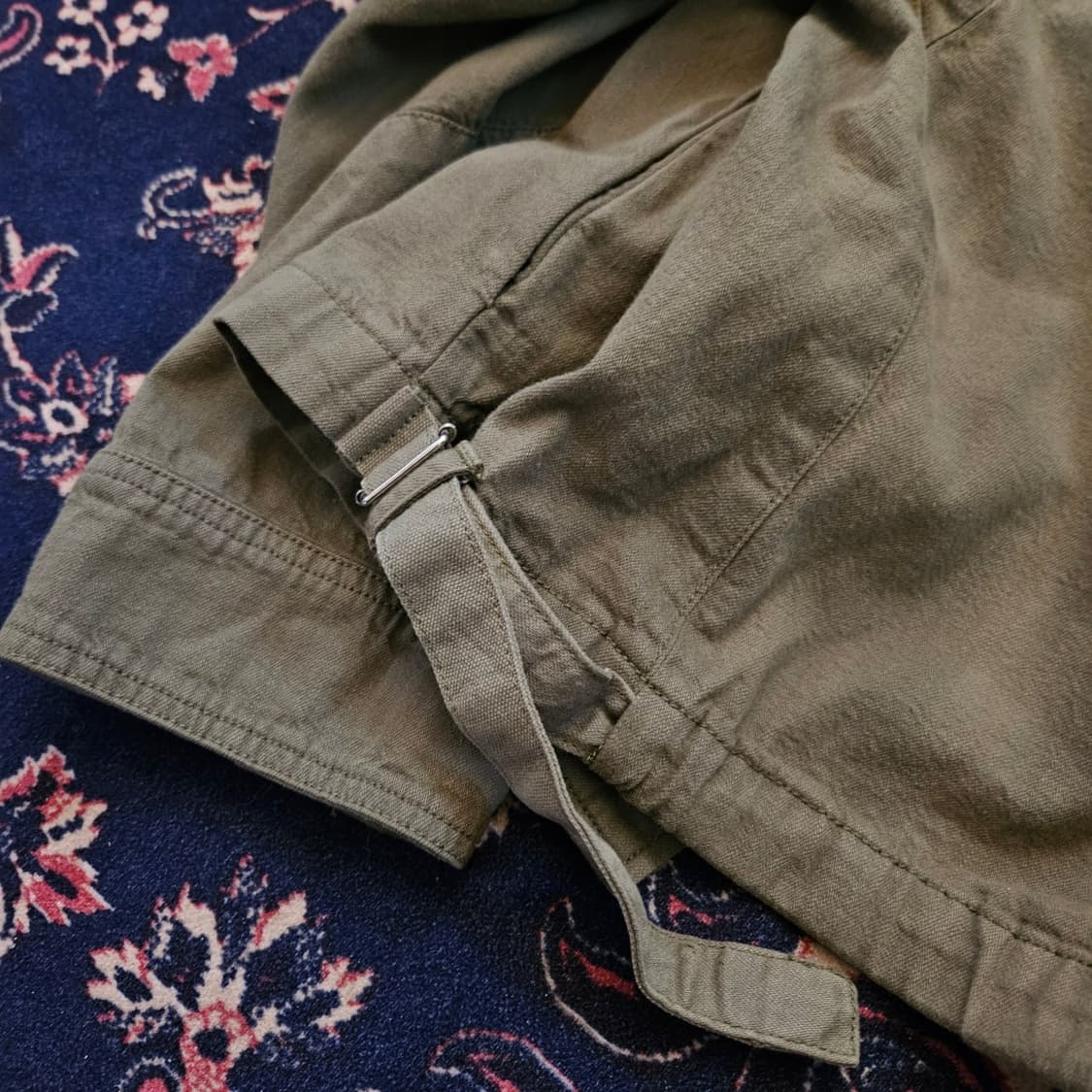 레그앤본 밀리터리 루즈핏 숏 버튼 야상  상품이미지4