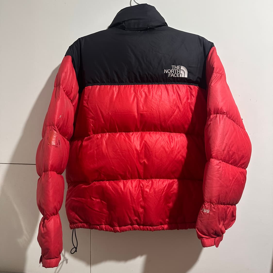 노스페이스 레드 블랙 눕시 패딩 상품이미지6