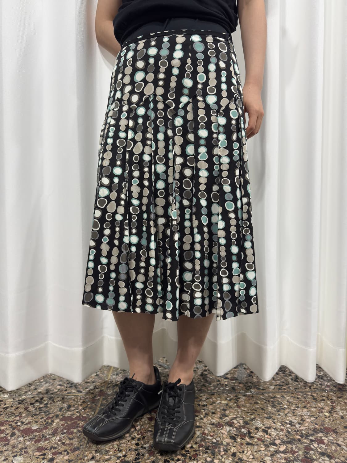 design pleats skirt 상품이미지2