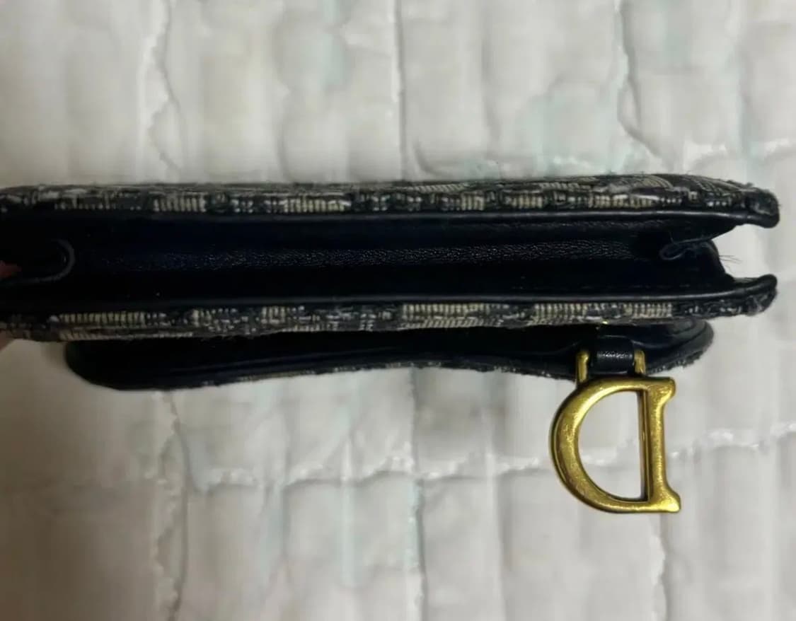 디올 오블리크 새들 카드지갑 상품이미지6