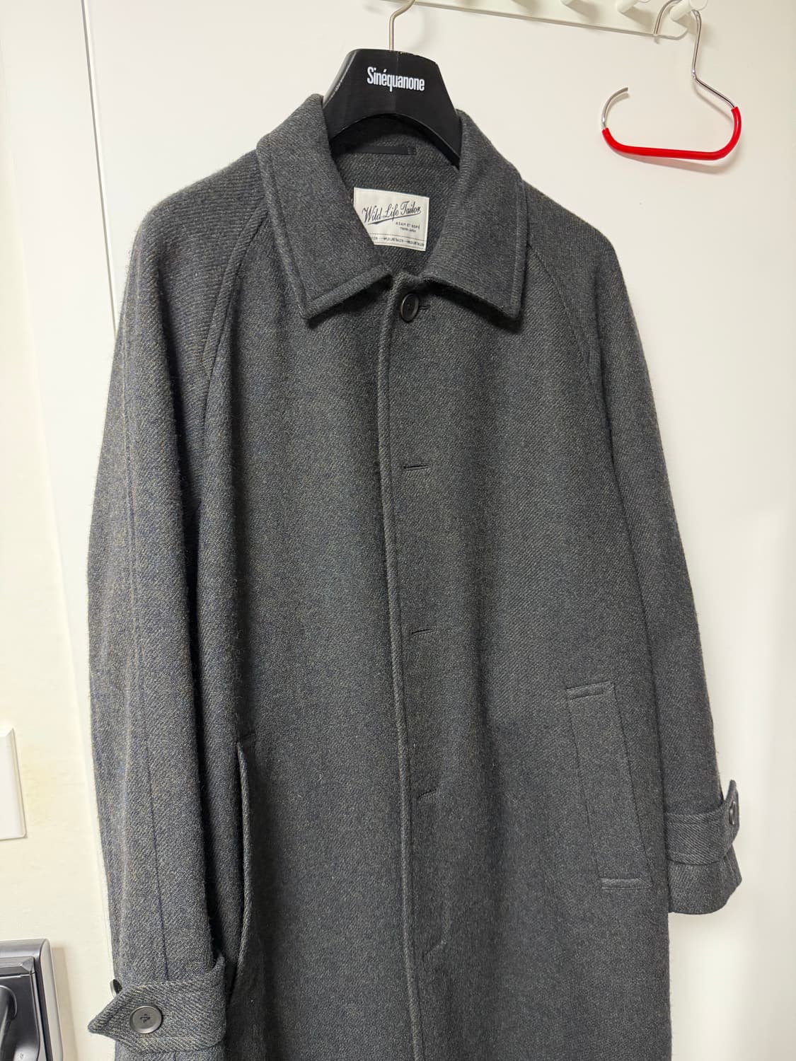 Wild Life Tailor 발마칸 코트 L사이즈 (메이드인제팬) 상품이미지4