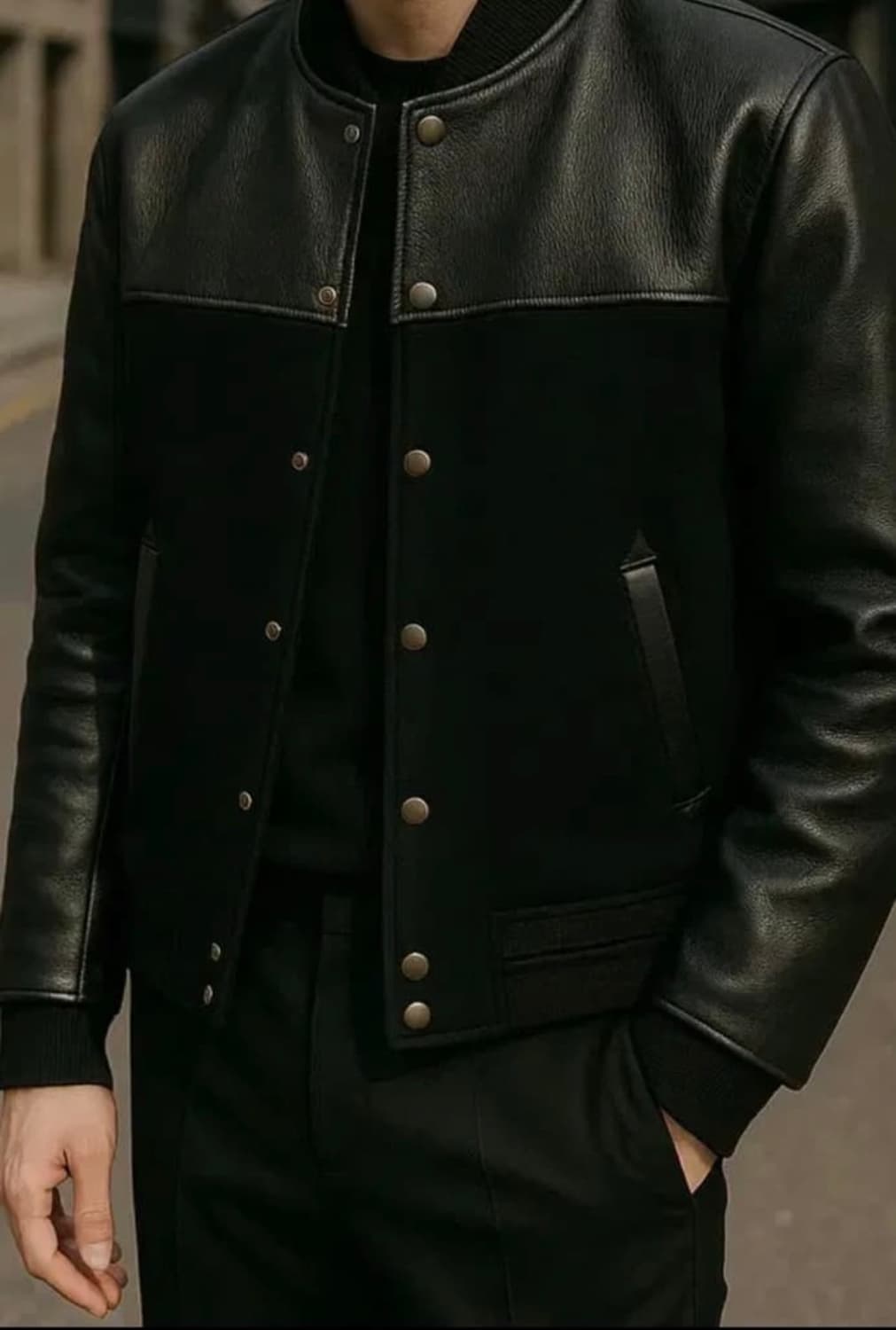 시스템옴므 리얼 염소가죽 자켓 상품이미지5
