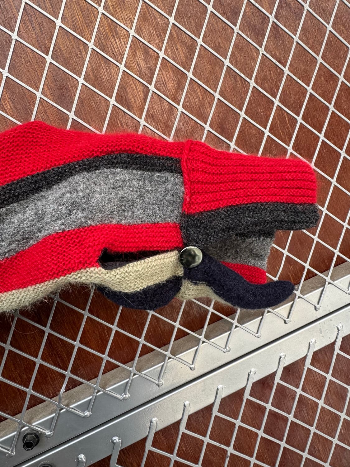 한섬 시스템 SYSTEM 알파카 앙고라 웨스턴 패턴 니트 가디건 F 상품이미지6