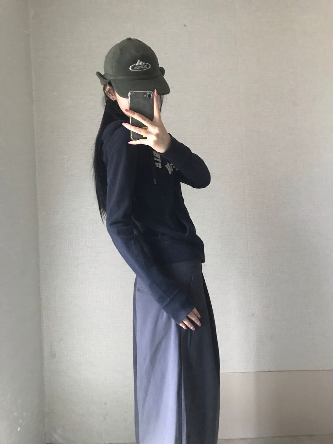 아베크롬비 네이비 슬림핏 후드집업 상품이미지3