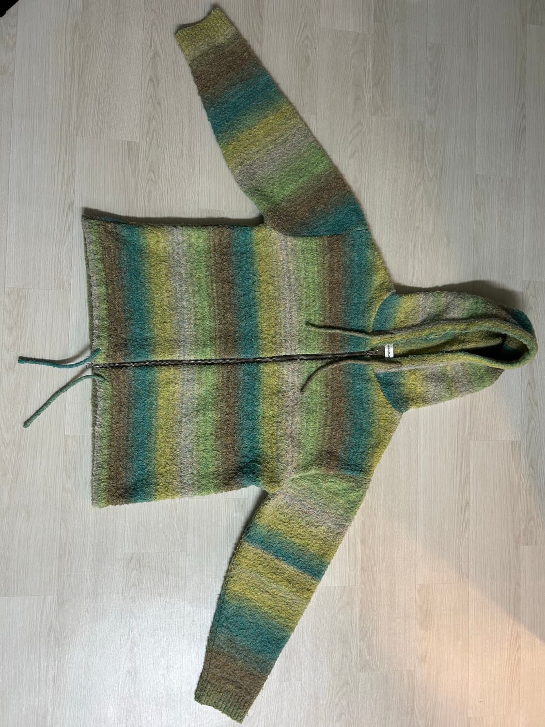 999humanity Big-Bang Knit Hooded Zip up 상품이미지2