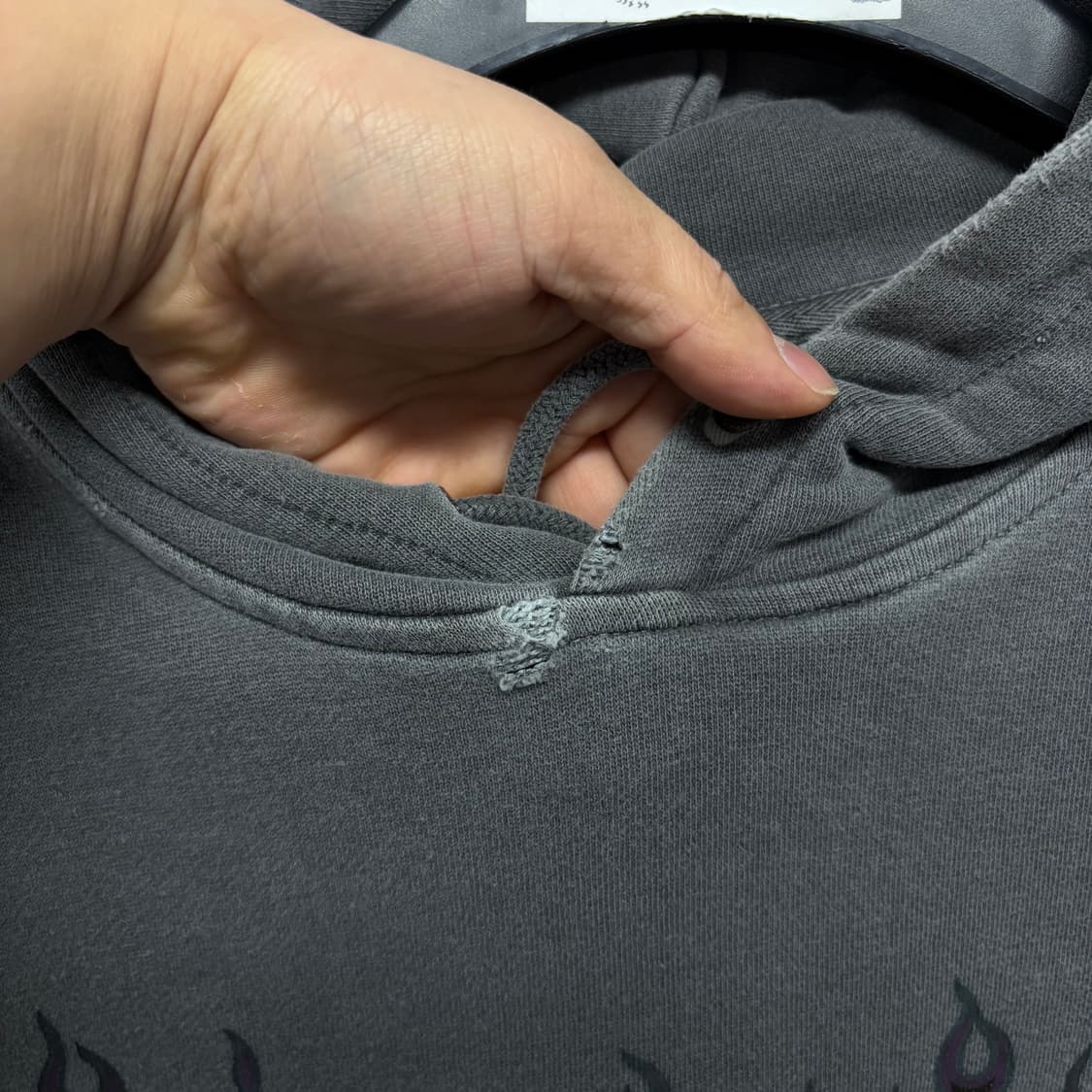 트레셔 피그먼트 그런지 후디 상품이미지5