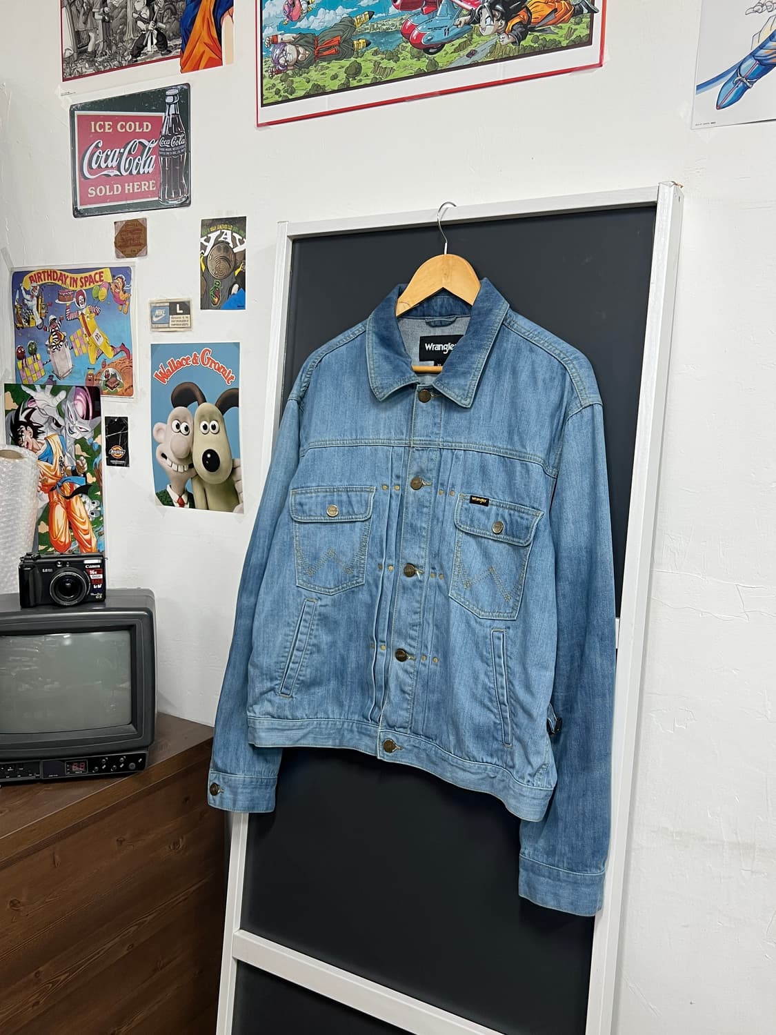 Wrangier 랭글러 웨스턴 데님 트러커 자켓 상품이미지1