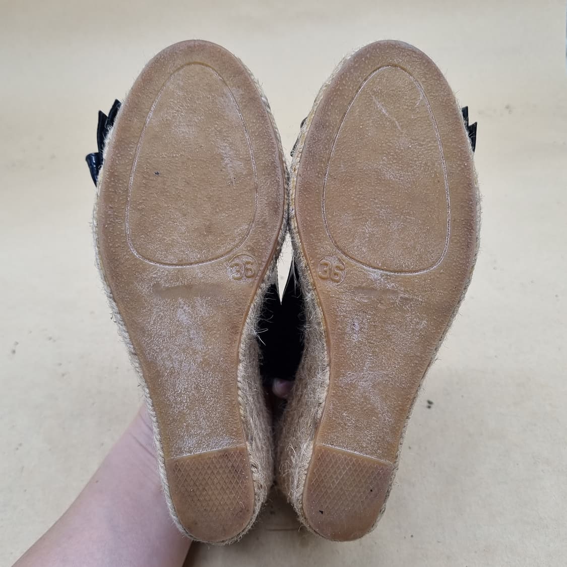 발렌티노 여성 웨지힐 샌들 36 230 굽10 상품이미지3