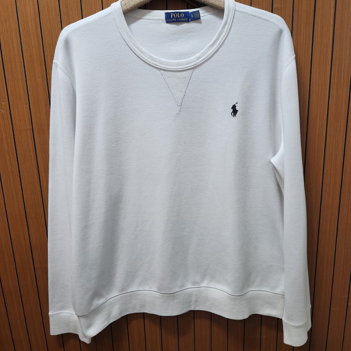 폴로 랄프로렌 맨투맨 화이트 상품이미지1
