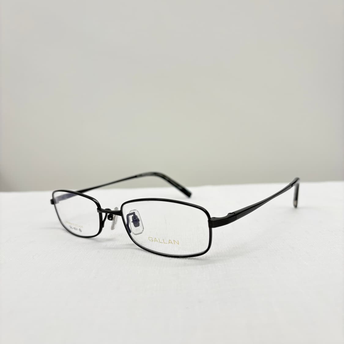 GALLAN 그레이 티타늄 사각 메탈테 상품이미지2