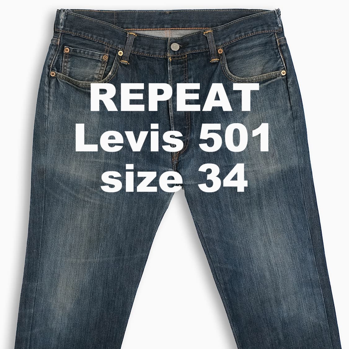 빈티지 리바이스 501 진청 34 인치 LV50136534 상품이미지1