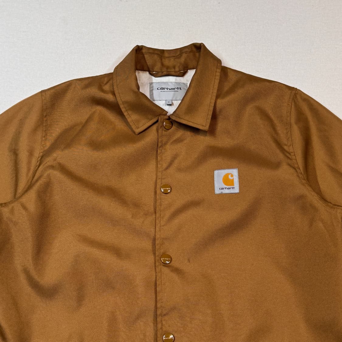 S) 칼하트 WIP 브라운 코치 자켓 상품이미지3