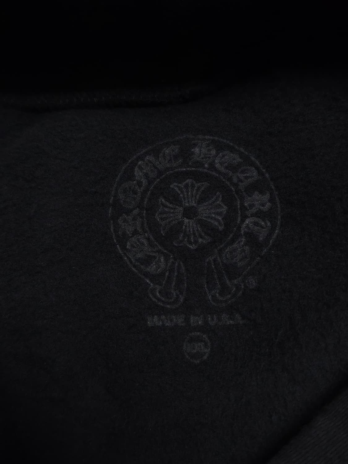 [XXL] 크롬하츠 홀스슈 플로랄 후드 블랙 상품이미지7