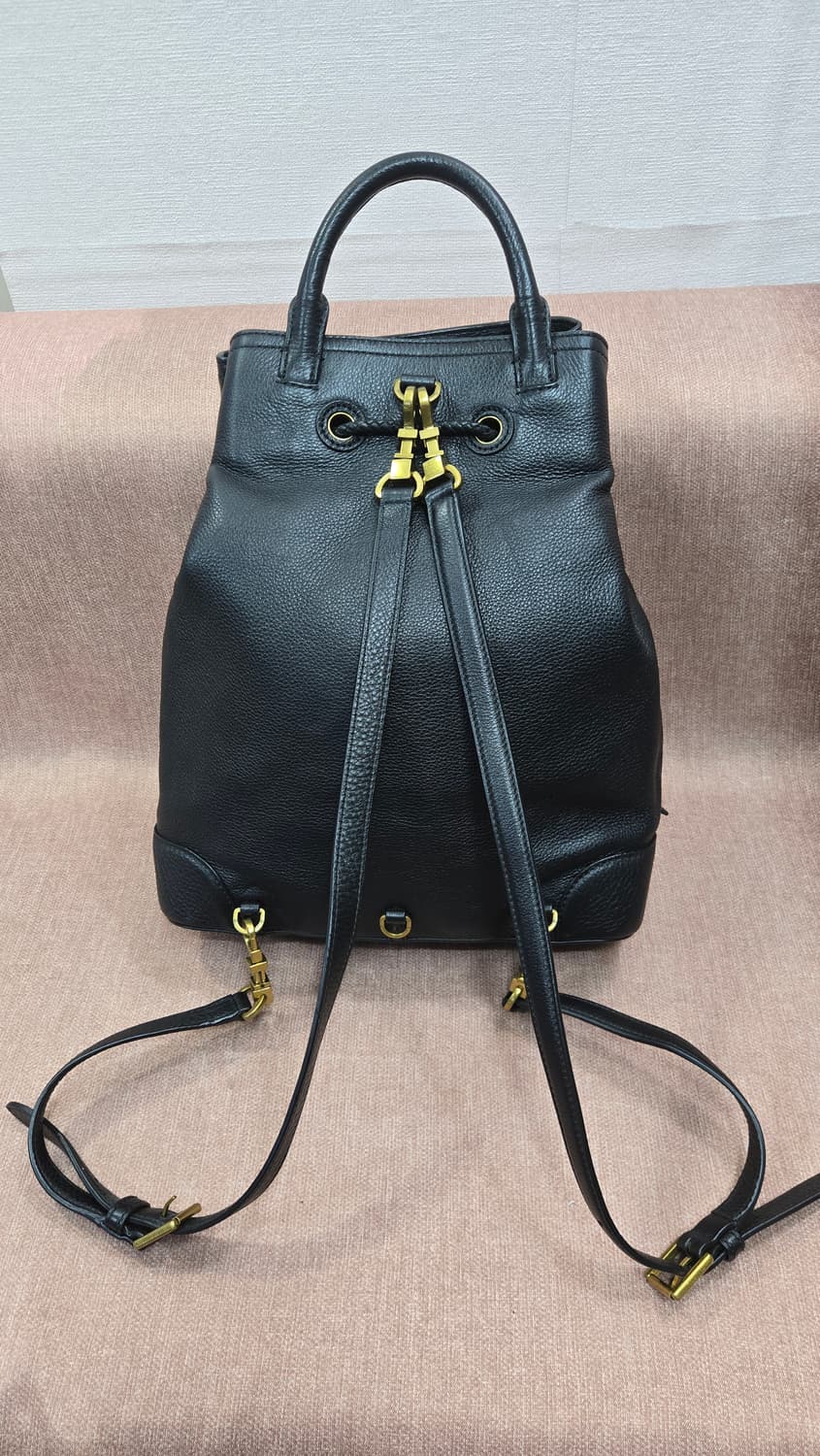 토리버치 프랜시스 레더 백팩, 블랙 상품이미지4