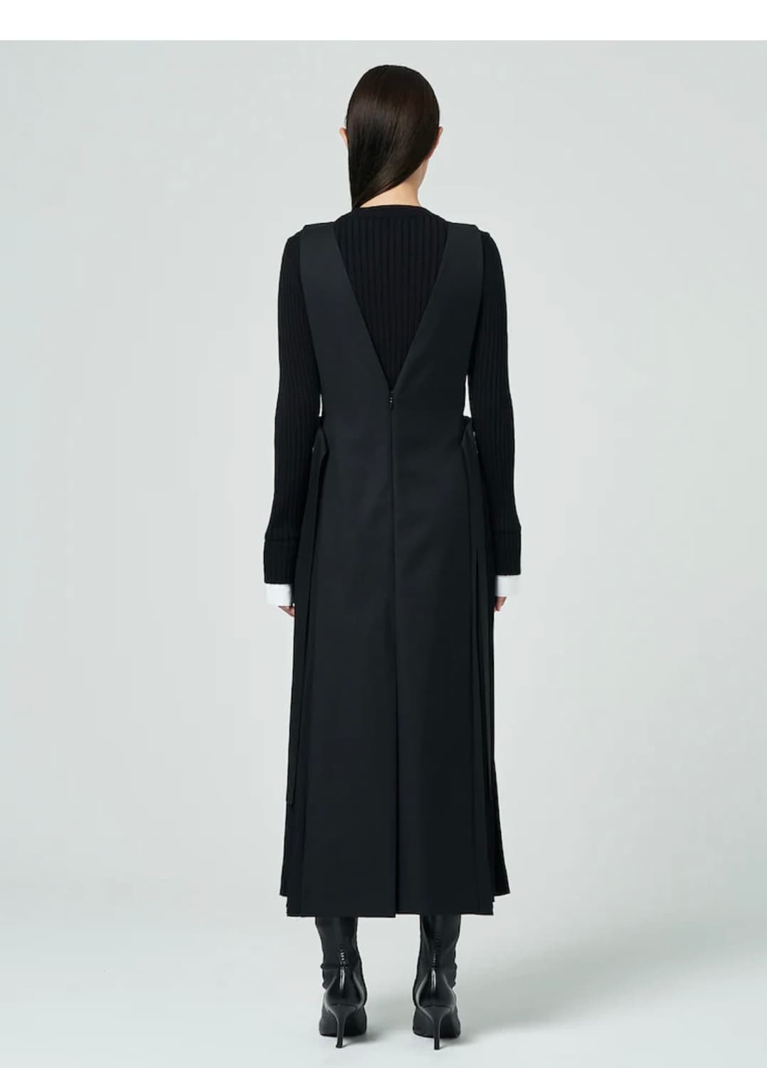 준지여성 junn.j 시그니처 브이넥 원피스 36 상품이미지2