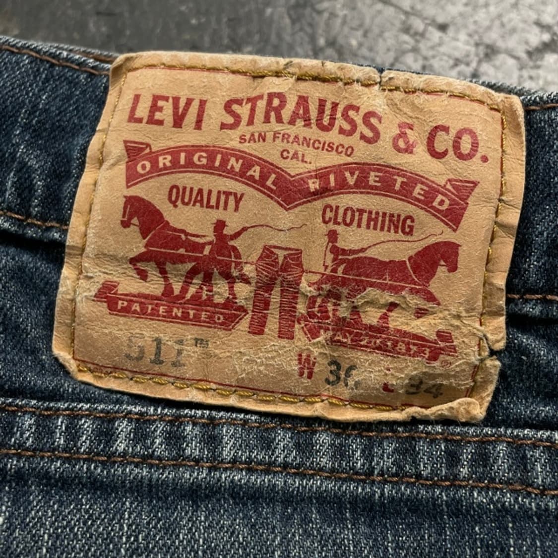 36 리바이스 511 청바지 상품이미지6