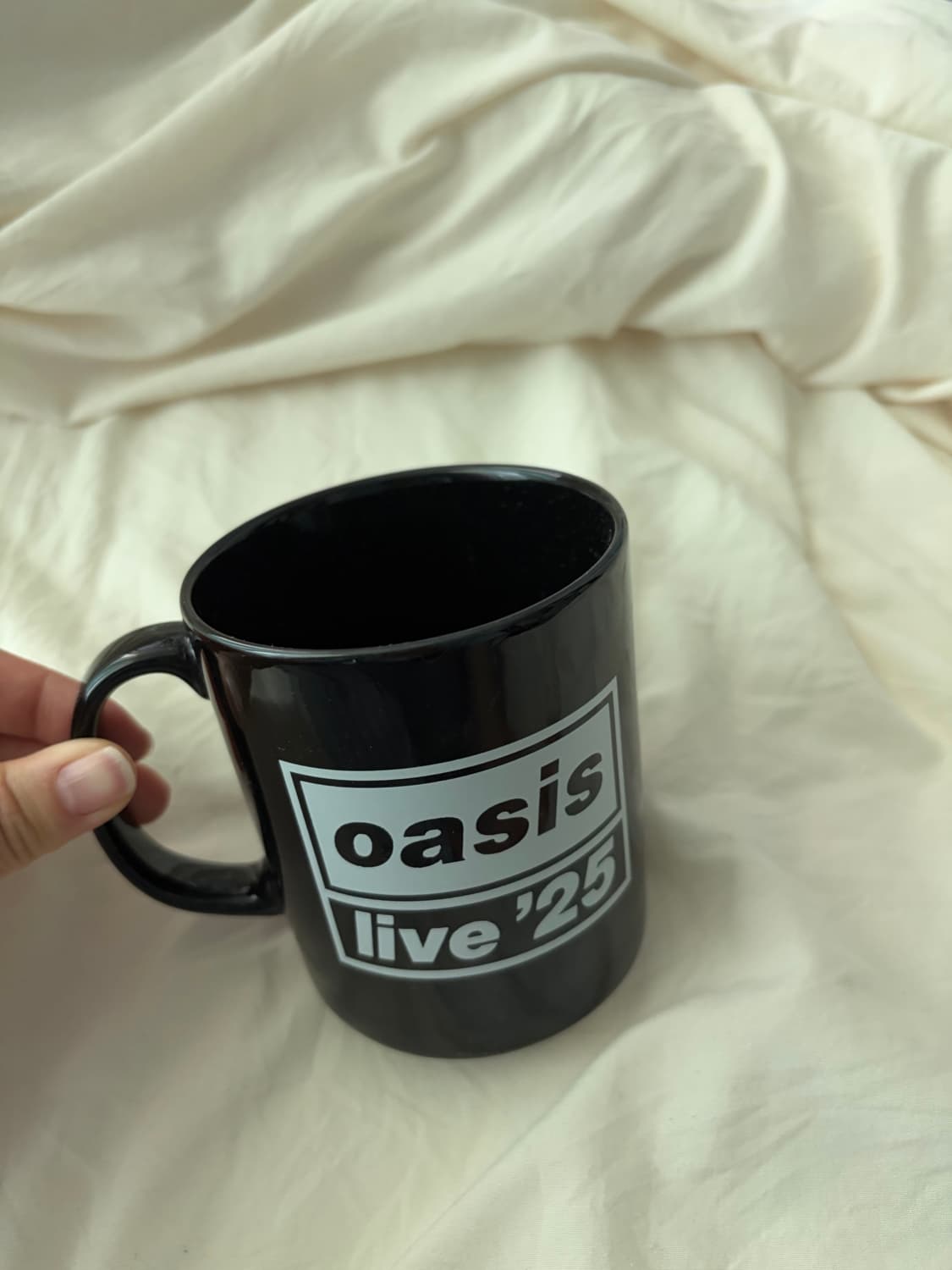(새상품) Oasis 오아시스 live25 시티 머그컵 블랙 상품이미지3
