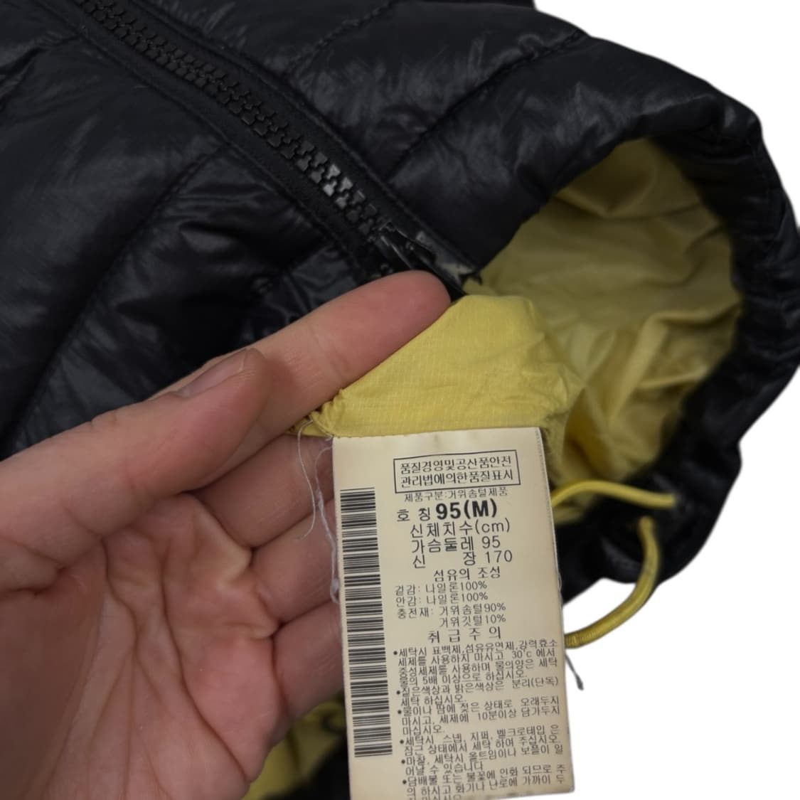 몽벨 우먼 경량 다운패딩 상품이미지8