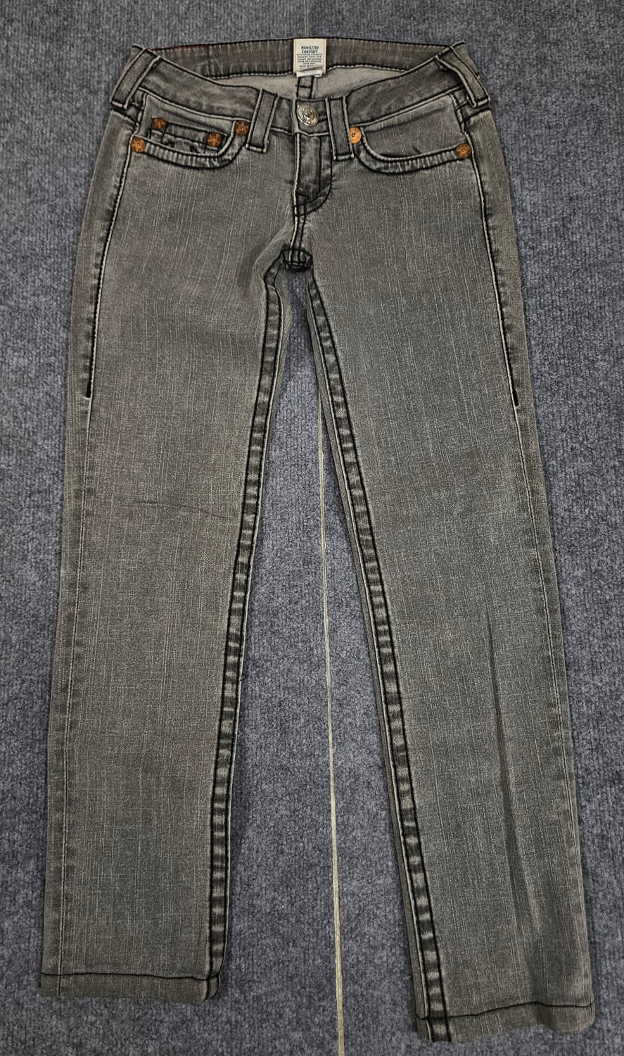 트루릴리젼 스텔라 빅 로우라이즈 데님팬츠 급처 상품이미지1