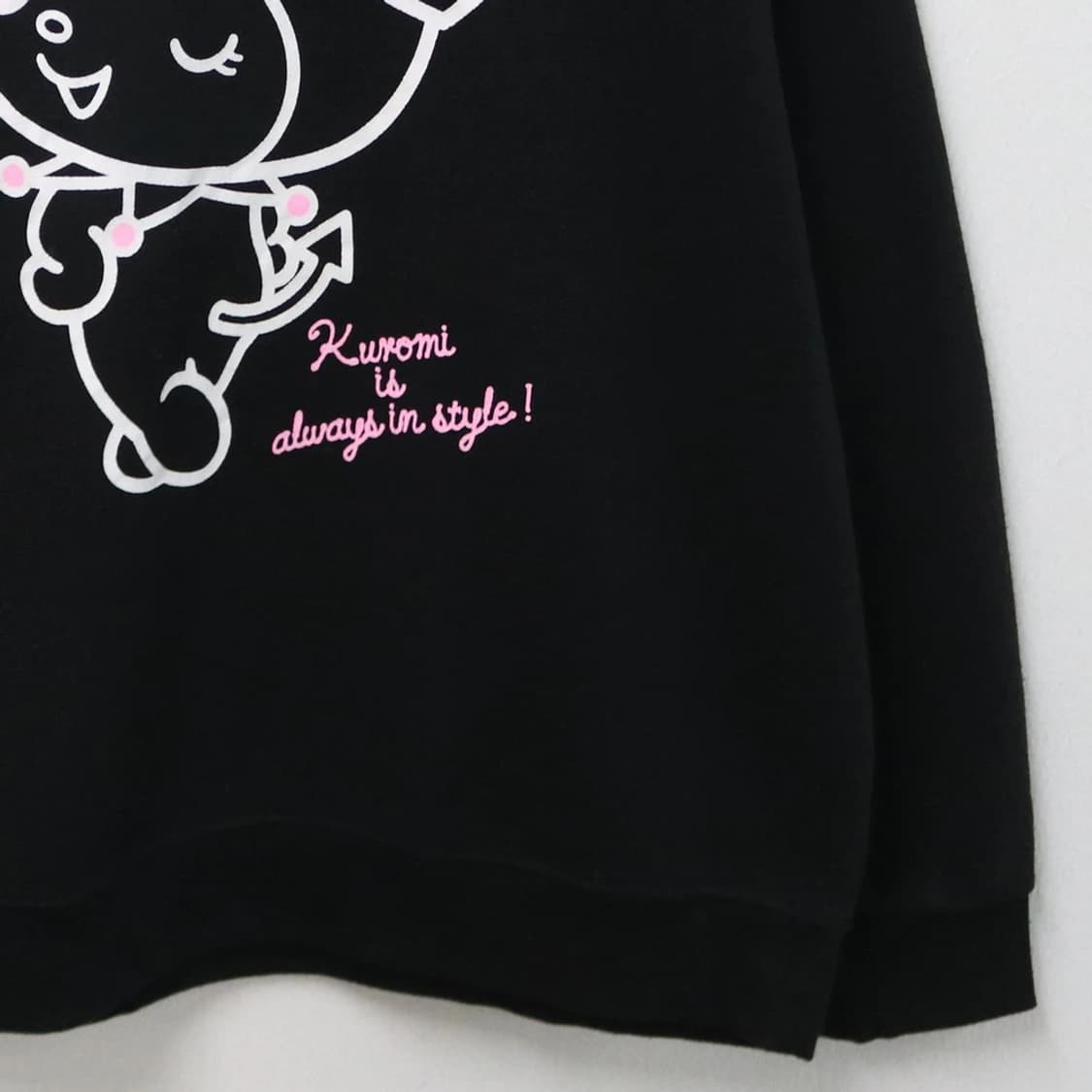 산리오 쿠로미 양지뢰 맨투맨 64256 상품이미지4