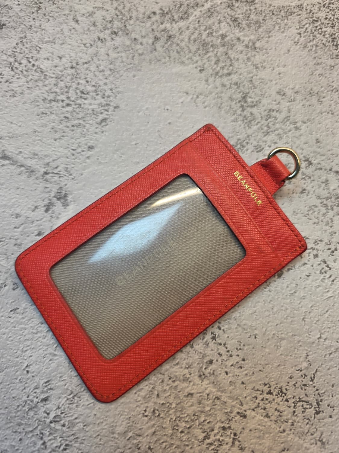 빈폴 사피아노 레드 자넷 지갑 상품이미지2