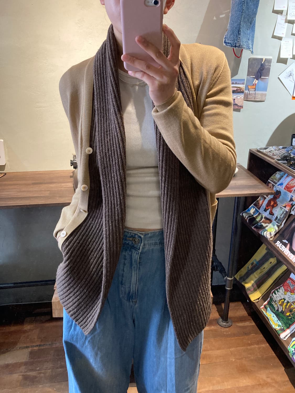 미우미우 숄 가디건 상품이미지1