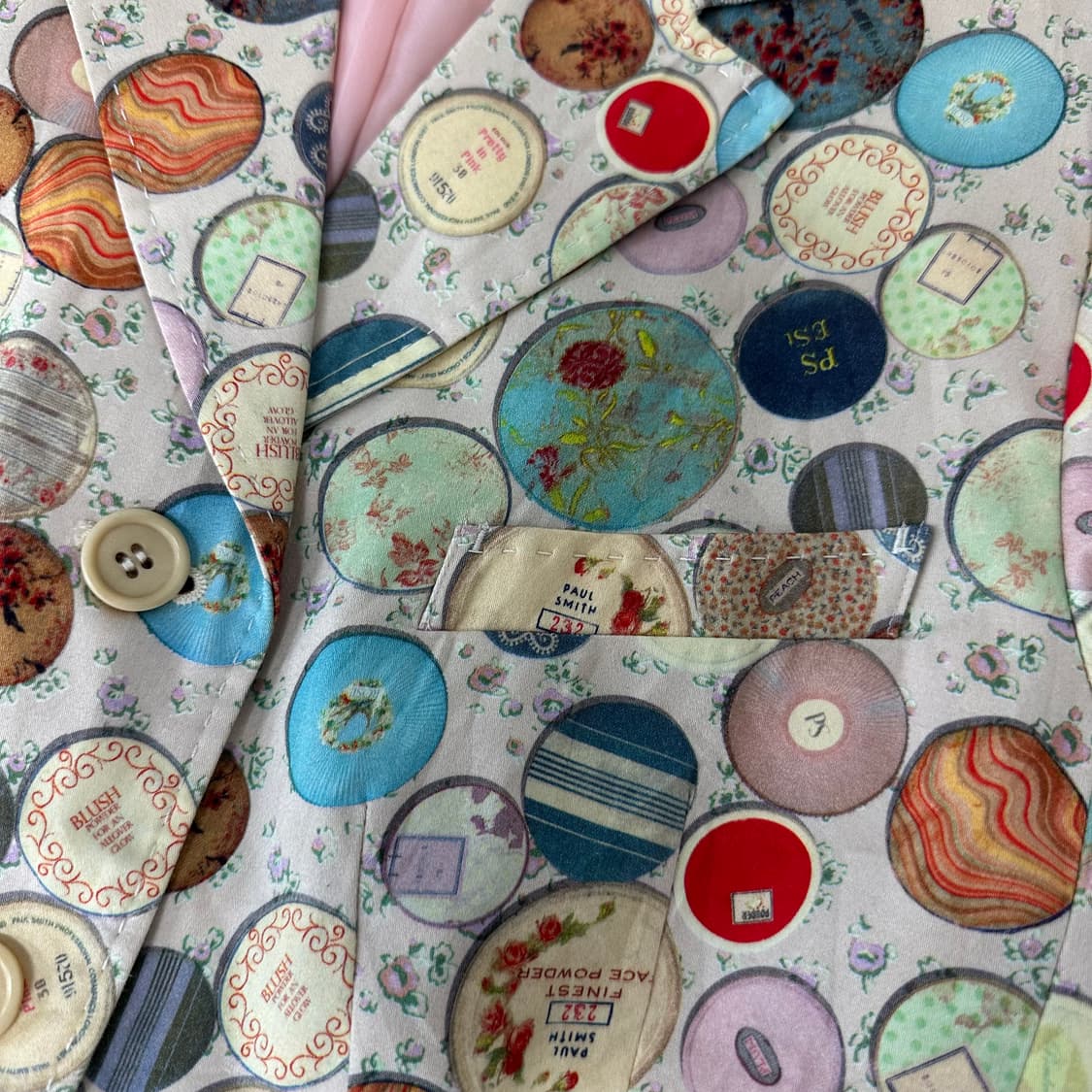 폴스미스 플레이트 패턴 레어 자켓 상품이미지4