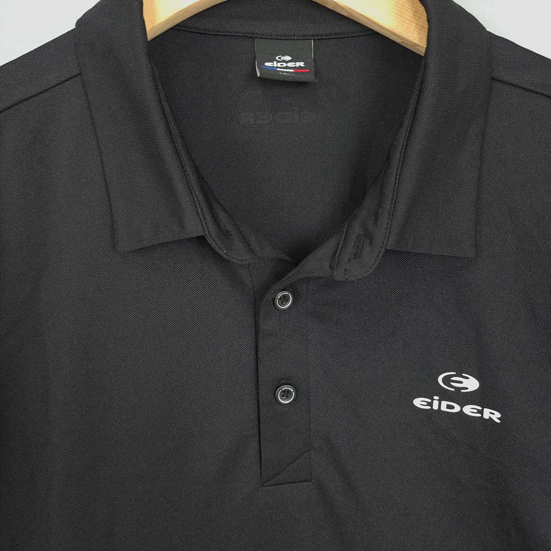 아이더 EIDER 기능성 반팔 폴로티 블랙 XL 상품이미지2