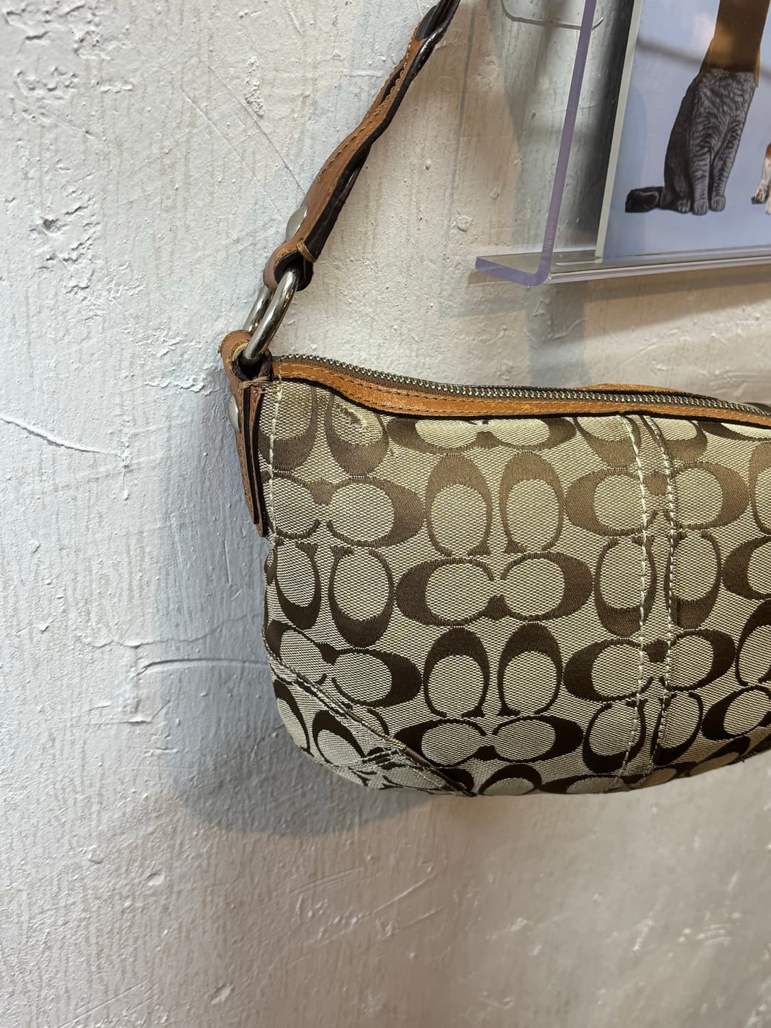 코치 빈티지 시그니처 호보 숄더백 상품이미지8