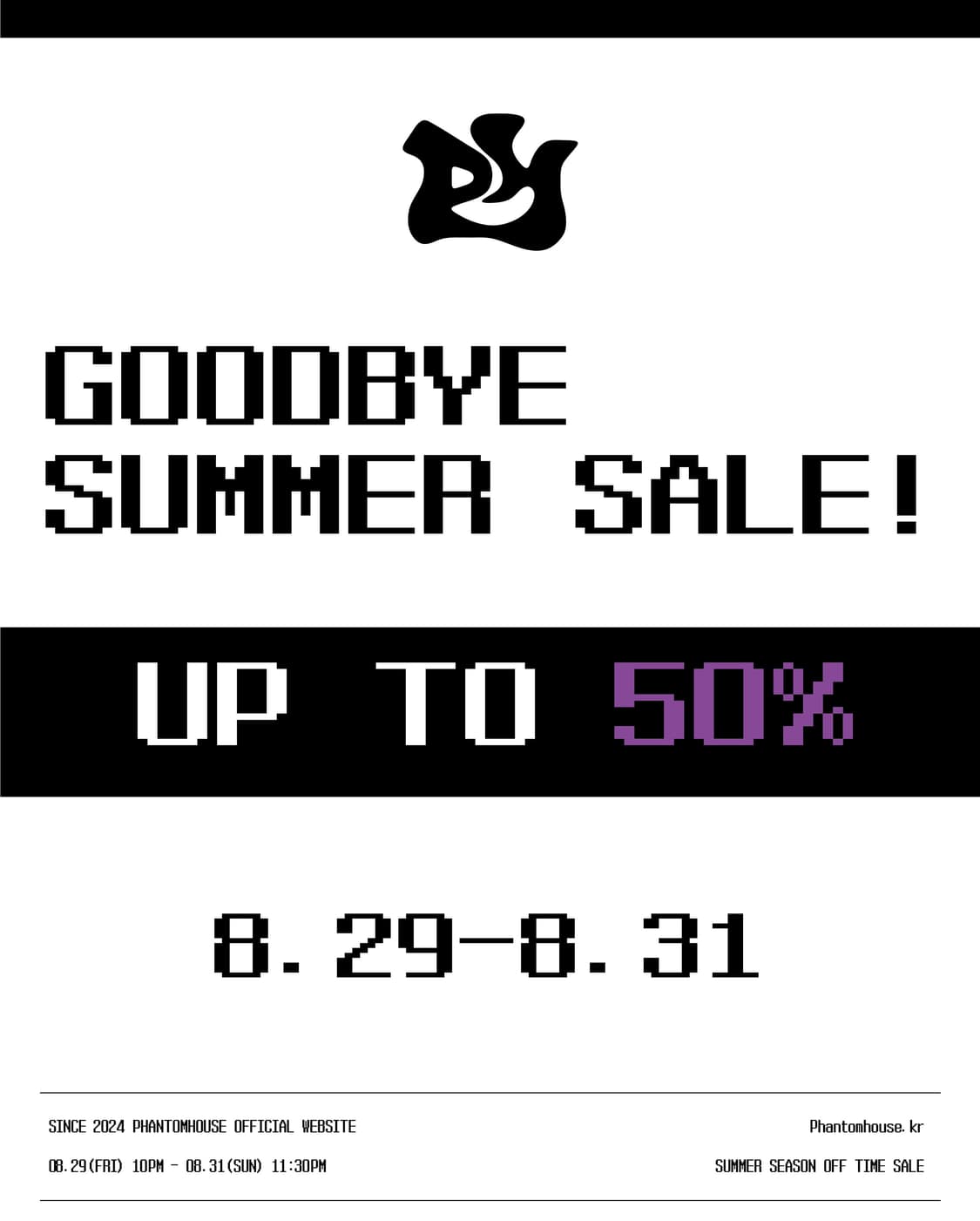 ✞PHANTOMHOUSE SUMMER SALE UP TO 50% ✞ 상품이미지1