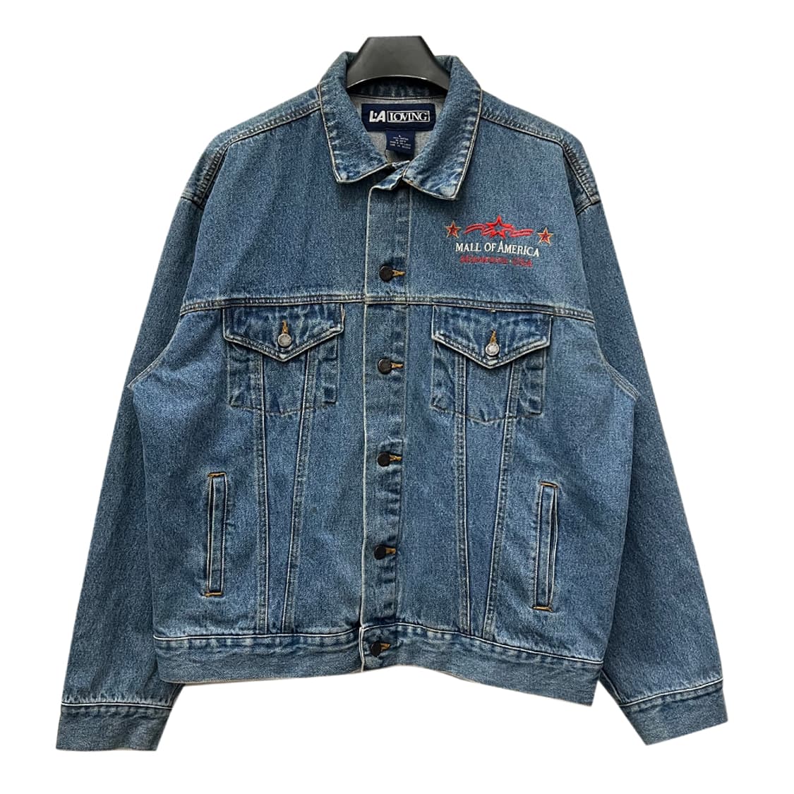 USA LA Loving 아트윅 몰 오브 아메리카 데님 트러커 자켓 L 상품이미지2