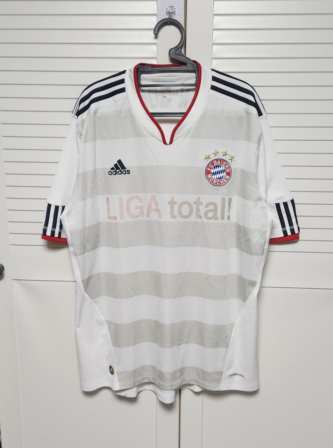 10-12 바이에른 뮌헨 어웨이 아디다스 유니폼 반팔 상품이미지1