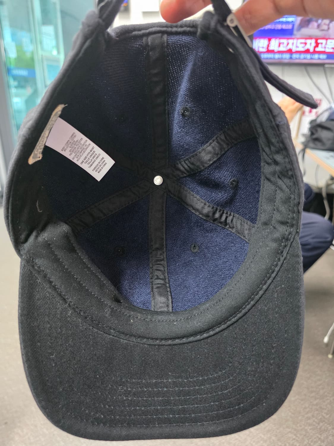 컨버스 토널 척 패치 볼캡 블랙 상품이미지5