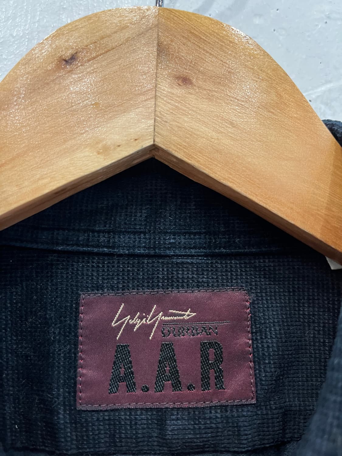 요지야마모토 Durban A.A.R 셔츠 블랙 L 상품이미지2