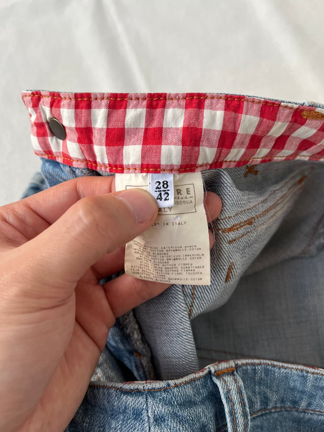 00s 돌체앤가바나 데님 미니스커트 상품이미지8