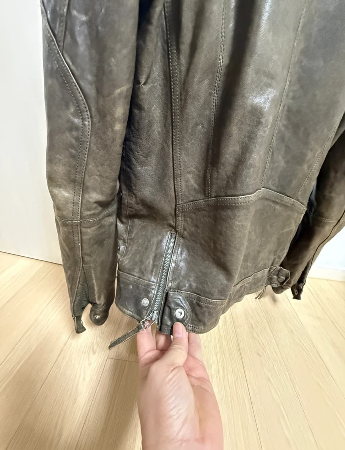 T.I FOR MEN 티아이포맨 양가죽 자켓 L 상품이미지3