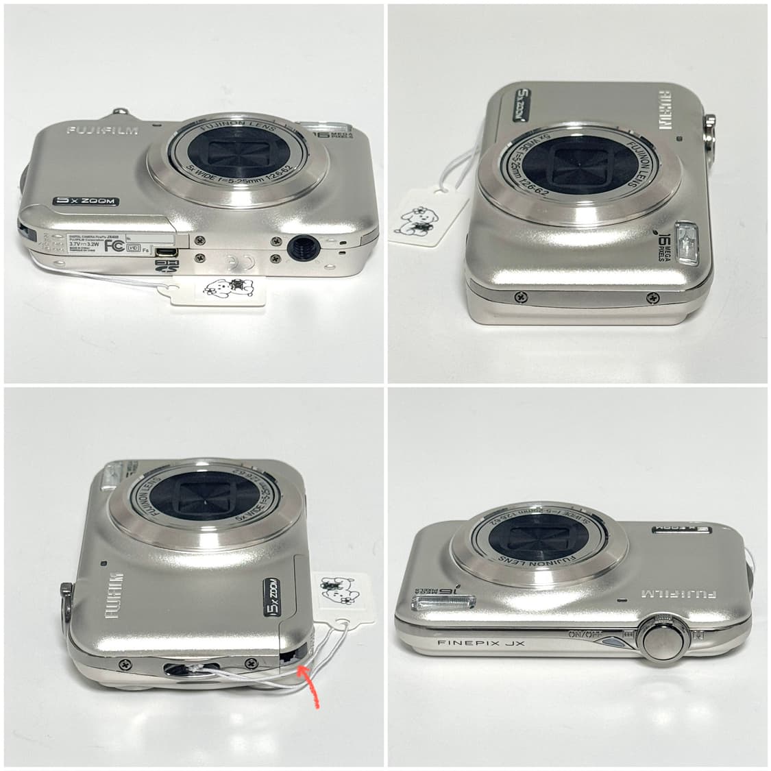 후지필름 파인픽스 JX400 샴페인실버 빈티지디카 상품이미지4