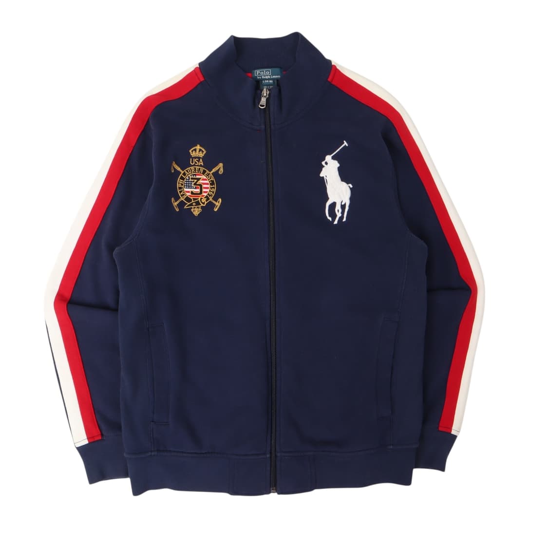 폴로 랄프로렌 빅포니 usa 코튼 집업 자켓 상품이미지1