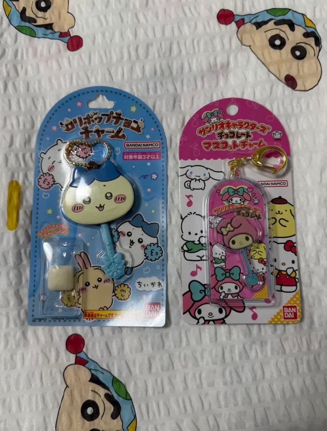 [일본정품] 치이카와 하치와레 마이멜로디 초콜렛 키링 상품이미지1