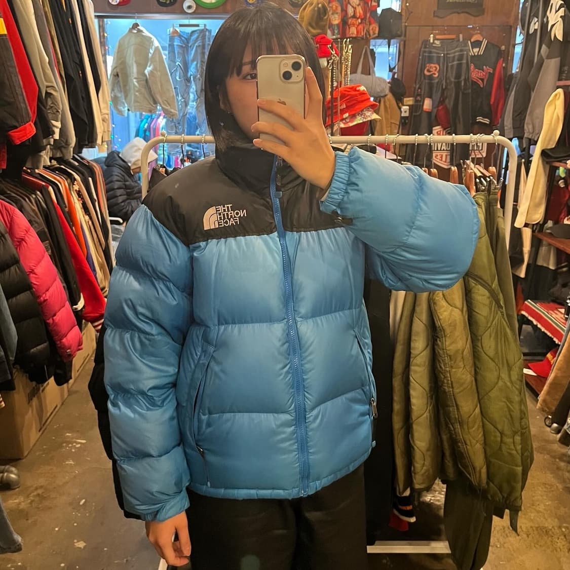 노스페이스의 700 눕시 패딩자켓 상품이미지8