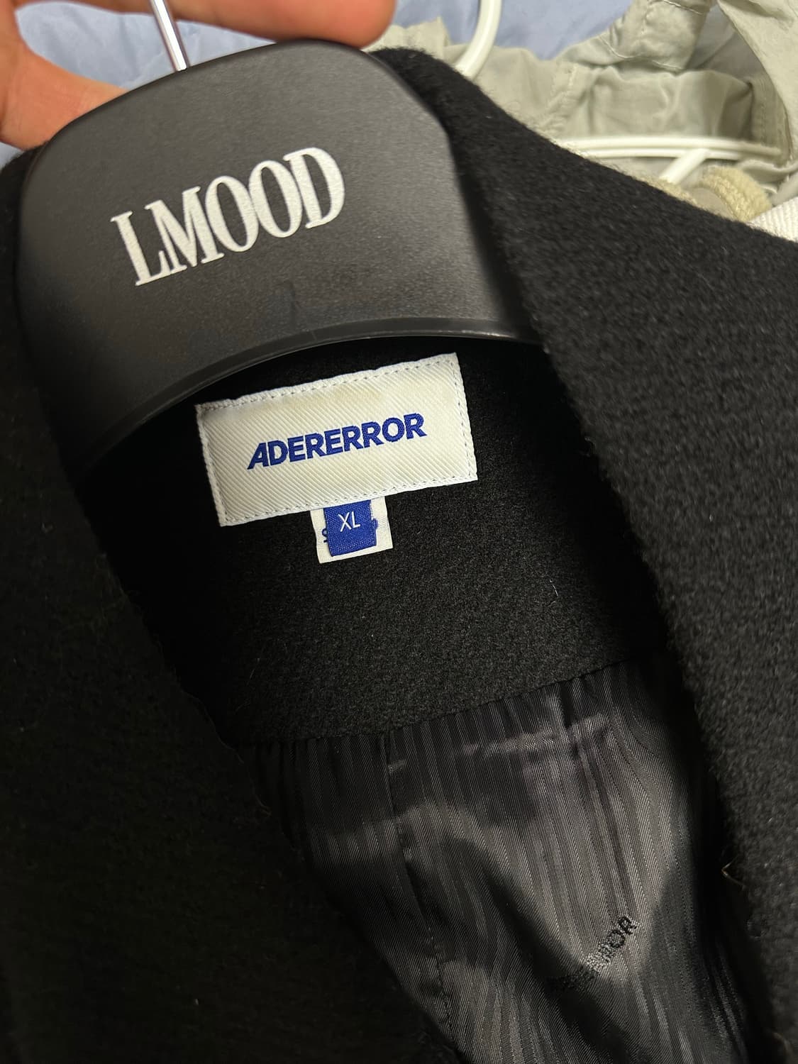 아더에러 울 롱 코트 XL 블랙 상품이미지6