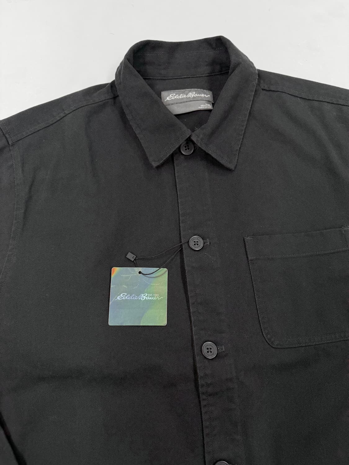 Eddie Bauer 블랙 코튼 워크 자켓 상품이미지4