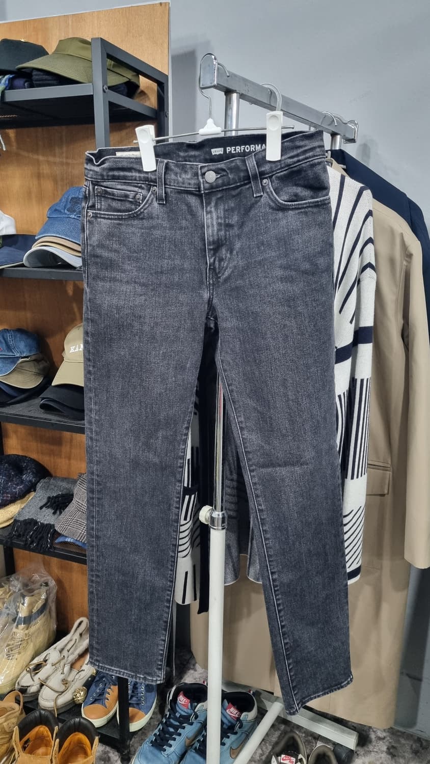 (L E V I S 511) 기모윈터데님 흑청바지(웜진) 허리30 상품이미지1